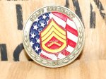 画像1: 米軍放出品 U,S,MARINE STAFF SERGEAN  チャレンジコイン (1)