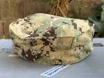 画像5: 米海軍実物　AOR2　US NAVY CAP　7 1/4 (5)