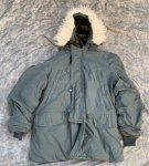 画像1: 米軍実物 PARKA, EXTREME COLD WEATHER, TYPE N-3B　M (1)