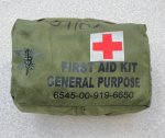 画像2: 米軍実物 FIRST AID KIT　GENERAL PURPOSE ファーストエイド (2)