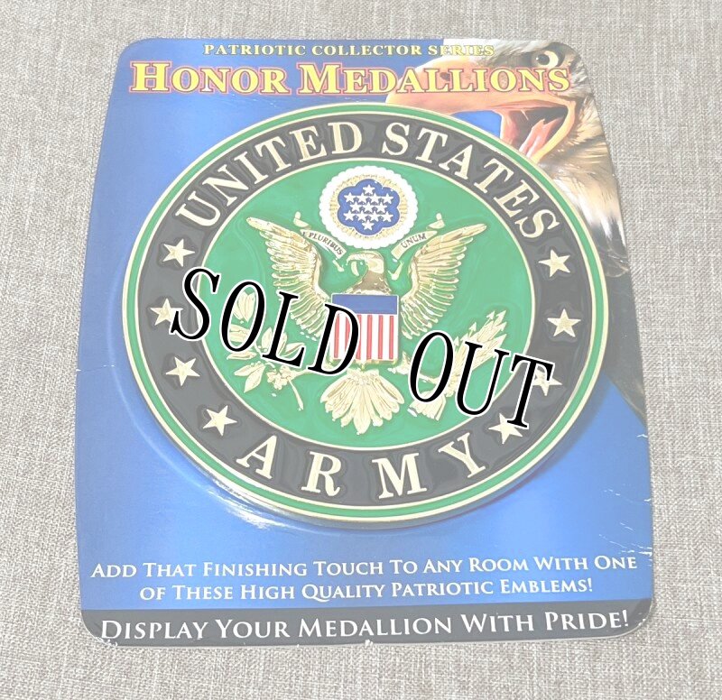 画像1: 米軍放出品 U.S.ARMY MEDALLIONS　壁掛け　エンブレム/バッジ (1)