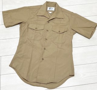 米軍実物,USMC サービスドレス長袖シャツ 15 1/2 34 制服/ドレス