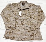 画像1: 米軍実物,USMC　デザートマーパット　ジャケット　MEDIUM‐SHORT (1)