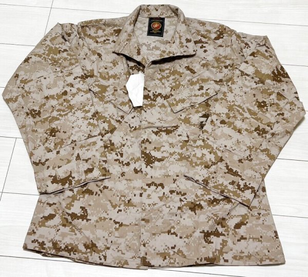 米軍実物,USMC　デザートマーパット　ジャケット　MEDIUM‐SHORT