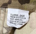 画像4: 米軍実物　TROUSERS,AIRCREW,COMBAT　エアクルーコンバットパンツ　XL-SHORT (4)