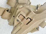 画像5: 米軍実物 BLACKHAWK LEG  HOLSTER　U.S.M.C 支給品　ホルスター (5)