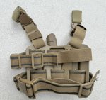 画像4: 米軍実物 BLACKHAWK LEG  HOLSTER　U.S.M.C 支給品　ホルスター (4)