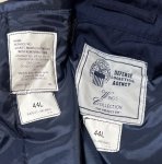 画像5: 米軍実物,JACKET,MAN'S LIGHTWEIGHT WITH REMOVABLE LINER　44L (5)