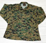 画像1: 米軍実物,USMC　ウッドマーパットジャケット　S‐SHORT (1)