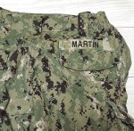 画像4: 米軍実物,US NAVY,　AOR2　NUW　迷彩パンツ　TYPEIII　M-SHORT (4)