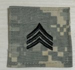 画像1: 米軍実物 U.S.ARMY 軍曹 サージャント Sergeant (SGT)  (1)