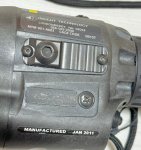 画像11: 米軍実物 AN/PAS-23 Mini Thermal Monocular W/IR Laser include Demist Shield And Data Cable (11)