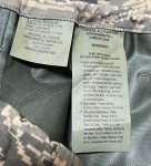 画像3: 米軍実物　USAF ABU　ゴアテックスパンツ　GORE-TEX　　X LARGE-REGULAR (3)