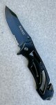 画像1: 米軍放出品 RUKO folding Knife 165 (1)