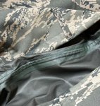 画像4: 米軍実物　USAF ABU　ゴアテックスパンツ　GORE-TEX　LARGE-X SHORT (4)