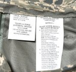 画像3: 米軍実物　USAF ABU　ゴアテックスパンツ　GORE-TEX　LARGE-X SHORT (3)