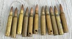 画像1: 米軍実物 5.56mm 空薬莢 10個 使用済み 安全品 (1)