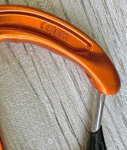 画像5: 米軍放出品 PETZL(ペツル) アンジュ S カラビナ (5)