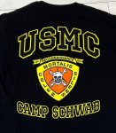 画像4: 米軍放出品　USMC 　3rd RECONN　CAMP SCHWAB　Tシャツ　SMALL (4)