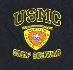 画像2: 米軍放出品　USMC 　3rd RECONN　CAMP SCHWAB　Tシャツ　SMALL (2)