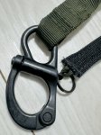 画像3: 米軍海兵隊 オードナンス RONSTAN シャックル QR PERSONAL RETENTION LANYARD   (3)