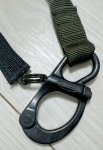 画像2: 米軍海兵隊 オードナンス RONSTAN シャックル QR PERSONAL RETENTION LANYARD   (2)