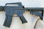 画像2: 米軍実物 RUBBER TRAINING RIFLE M4A2  (2)