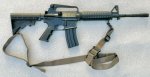 画像11: 米軍実物 RUBBER TRAINING RIFLE M4A2  (11)