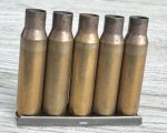 画像3: 米軍実物 7.62mm 空薬莢5連 薬莢 クリップ セット 使用済み 安全品 (3)