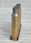 画像4: 米軍実物 7.62mm 空薬莢5連 薬莢 クリップ セット 使用済み 安全品 (4)