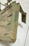 画像6: 米海軍放出品 RZR MOLLE Triple Rifle Mag Pouch (6)