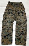 画像1: 海兵隊実物 USMC　ウッドマーパットパンツ　SMALL-SHORT (1)