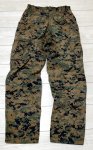 画像2: 海兵隊実物 USMC　ウッドマーパットパンツ　SMALL-SHORT (2)