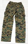 画像2: 海兵隊実物 USMC　ウッドマーパットパンツ　SMALL-SHORT (2)