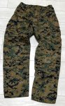 画像1: 海兵隊実物 USMC　ウッドマーパットパンツ　32-X　SHORT (1)