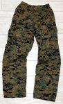 画像1: 海兵隊実物 USMC　ウッドマーパットパンツ　SMALL-REGULAR (1)