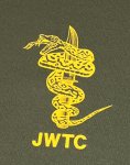 画像2: 海兵隊実物 ジャングル ウォーフェア トレーニングセンター　Tシャツ　OD (2)