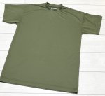 画像1: 米軍実物 USMC　DRI-DUKE　OD Tシャツ　MEDIUM (1)