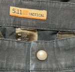 画像5: 米軍放出品 5.11　タクティカルパンツ　LARGE-SHORT (5)