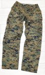 画像1: 海兵隊実物 USMC　ウッドマーパットパンツ　MEDIUM-REGULAR (1)