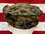 画像4: 米軍実物　USMC　ウッドランドマーパット　CAP　 LARGE (4)