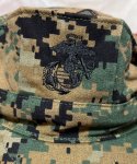 画像2: 米軍実物　USMC　ウッドランドマーパット　CAP　 LARGE (2)