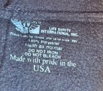 画像3: 米軍放出品 Life Safety International USA製 フリース キャップ (3)