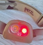 画像3: 米軍放出品 PETZL ペツル タクティカ+(プラス) コヨーテ  (3)