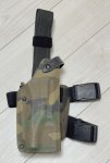 画像1: 米軍実物  激レア SAFARILAND 6004 6004 - 1731 レッグホルスター M92 ベレッタ　 (1)