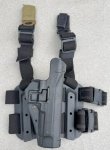 画像1: 米軍実物 BLACKHAWK LEG  HOLSTER　U.S.M.C 支給品　ホルスター (1)