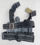 画像5: 米軍実物 BLACKHAWK LEG  HOLSTER　U.S.M.C 支給品　ホルスター (5)