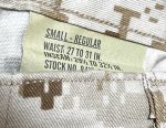 画像3: 米軍実物,USMC,デザートマーパットパンツ　SMALL-REGULAR (3)