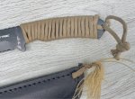 画像3: 海兵隊放出品 Ozark Trail Stainless Steel Paracord Knife with Fire Starter Model 5032 (3)