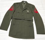 画像1: 米軍放出品,USMC　サービスドレスジャケット　39R (1)